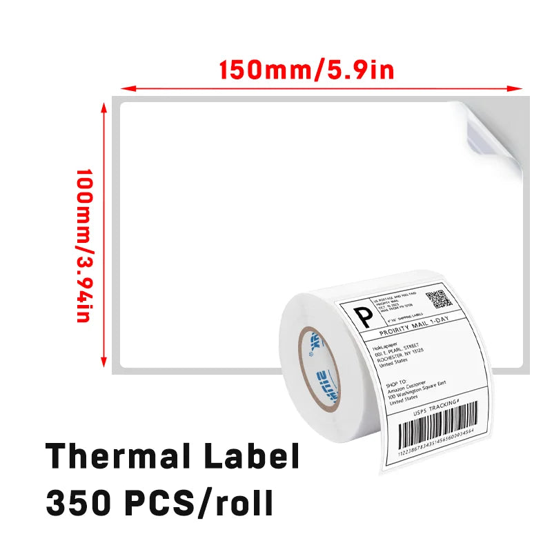 500/350 feuilles de papier thermique