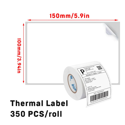500/350 feuilles de papier thermique